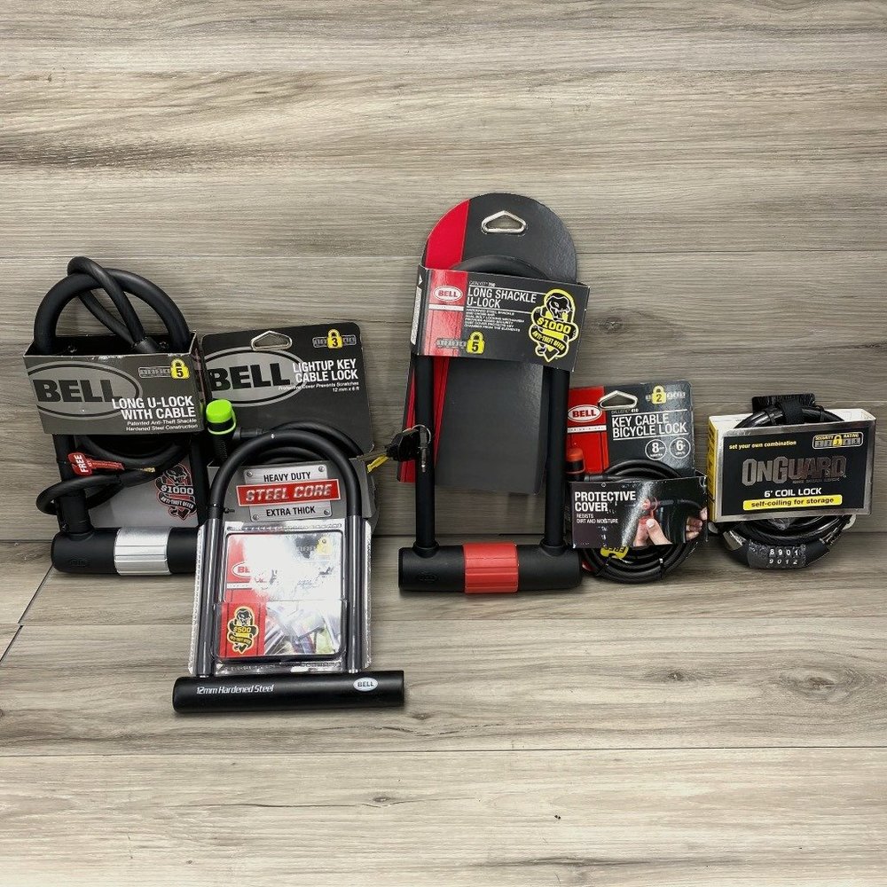 🆕 Bell Bike Locks Select your Own Lock